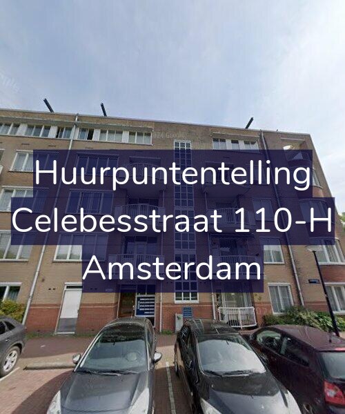 Foto gevel Huurpuntentelling voor Celebesstraat 110-H, Amsterdam