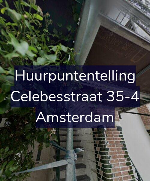 Foto gevel Huurpuntentelling voor Celebesstraat 35-4, Amsterdam