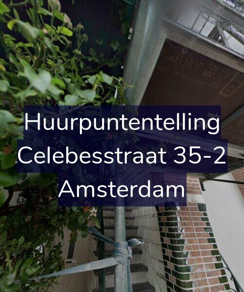 Foto gevel Huurpuntentelling voor Celebesstraat 35-2, Amsterdam