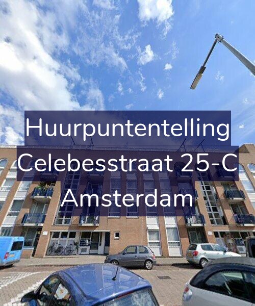 Foto gevel Huurpuntentelling voor Celebesstraat 25-C, Amsterdam