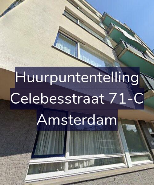 Foto gevel Huurpuntentelling voor Celebesstraat 71-C, Amsterdam