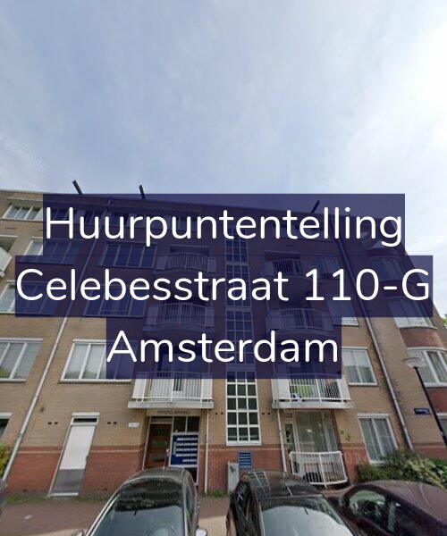 Foto gevel Huurpuntentelling voor Celebesstraat 110-G, Amsterdam