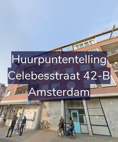 Foto gevel Huurpuntentelling voor Celebesstraat 42-B, Amsterdam