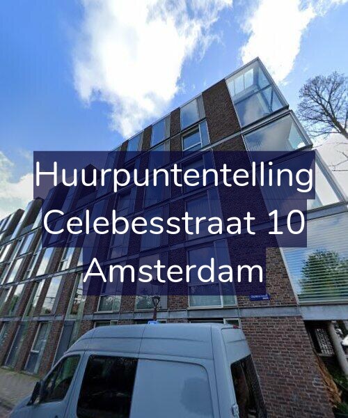 Foto gevel Huurpuntentelling voor Celebesstraat 10, Amsterdam