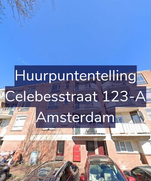 Foto gevel Huurpuntentelling voor Celebesstraat 123-A, Amsterdam