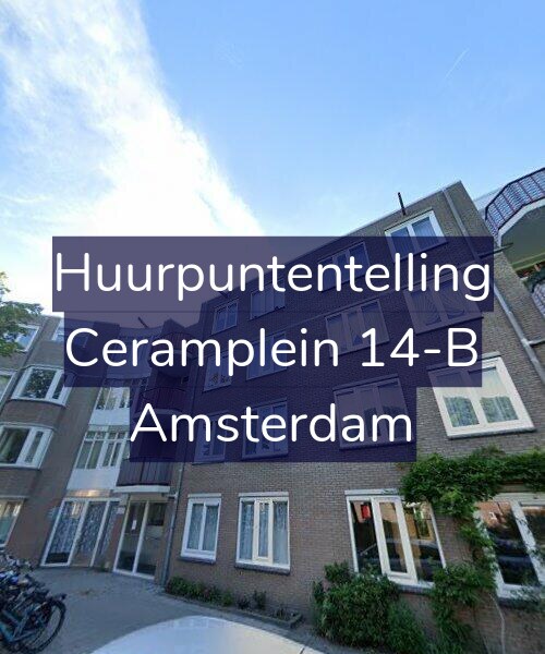 Foto gevel Huurpuntentelling voor Ceramplein 14-B, Amsterdam