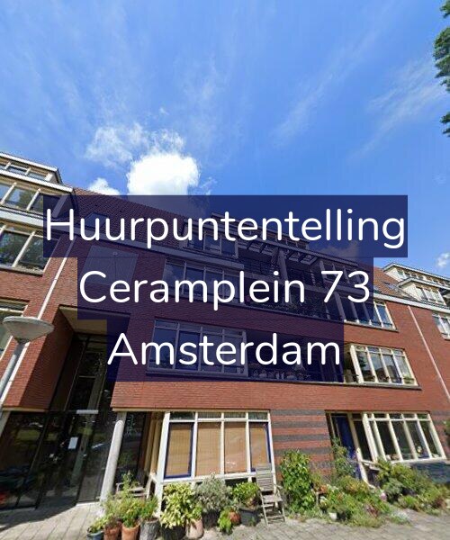 Foto gevel Huurpuntentelling voor Ceramplein 73, Amsterdam