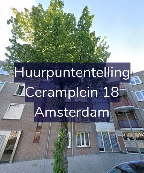 Foto gevel Huurpuntentelling voor Ceramplein 18, Amsterdam