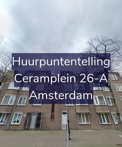 Foto gevel Huurpuntentelling voor Ceramplein 26-A, Amsterdam