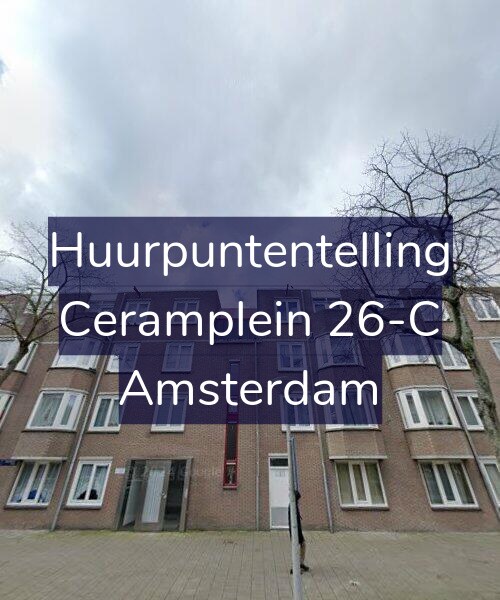 Foto gevel Huurpuntentelling voor Ceramplein 26-C, Amsterdam