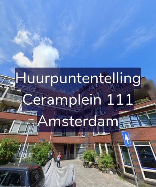 Foto gevel Huurpuntentelling voor Ceramplein 111, Amsterdam