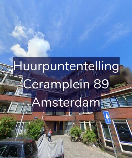 Foto gevel Huurpuntentelling voor Ceramplein 89, Amsterdam