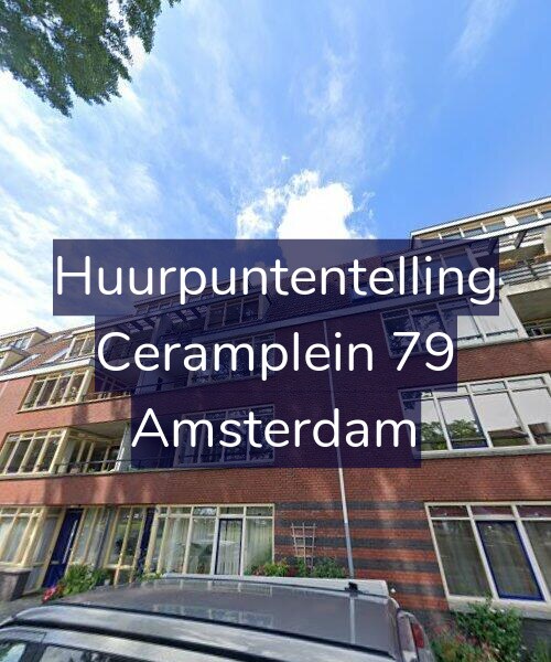 Foto gevel Huurpuntentelling voor Ceramplein 79, Amsterdam