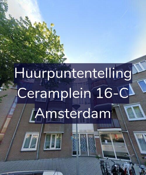 Foto gevel Huurpuntentelling voor Ceramplein 16-C, Amsterdam
