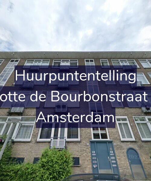 Foto gevel Huurpuntentelling voor Charlotte de Bourbonstraat 37-H, Amsterdam