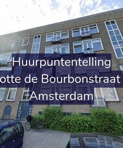 Foto gevel Huurpuntentelling voor Charlotte de Bourbonstraat 23-H, Amsterdam
