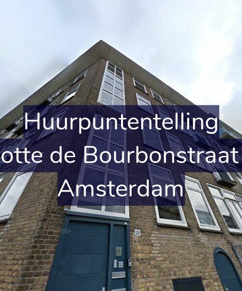 Foto gevel Huurpuntentelling voor Charlotte de Bourbonstraat 29-3, Amsterdam