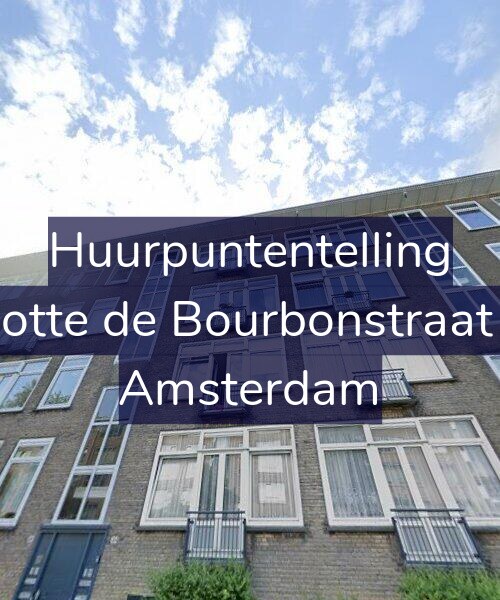 Foto gevel Huurpuntentelling voor Charlotte de Bourbonstraat 23-2, Amsterdam