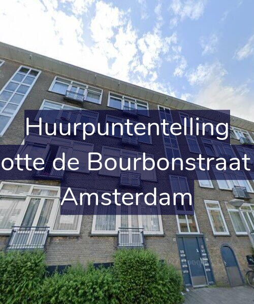 Foto gevel Huurpuntentelling voor Charlotte de Bourbonstraat 25-1, Amsterdam