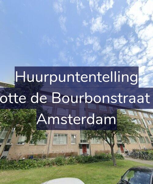 Foto gevel Huurpuntentelling voor Charlotte de Bourbonstraat 26-A, Amsterdam