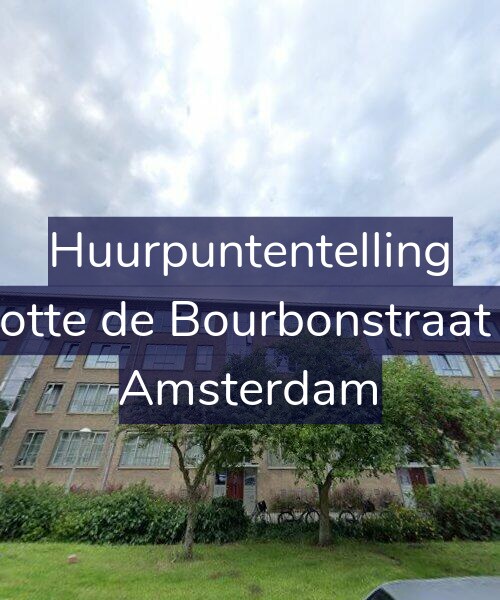 Foto gevel Huurpuntentelling voor Charlotte de Bourbonstraat 62-B, Amsterdam