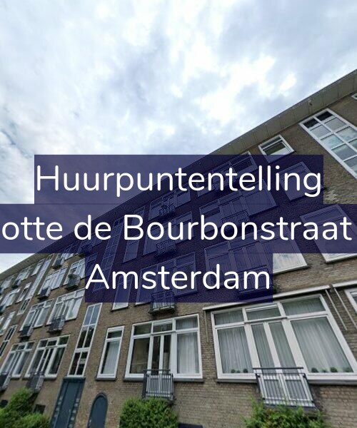 Foto gevel Huurpuntentelling voor Charlotte de Bourbonstraat 11-2, Amsterdam
