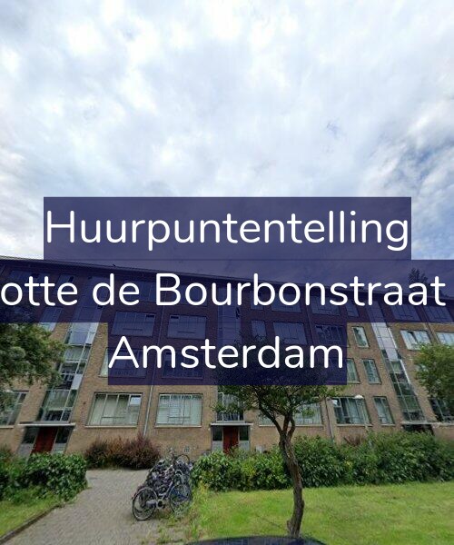 Foto gevel Huurpuntentelling voor Charlotte de Bourbonstraat 22-B, Amsterdam