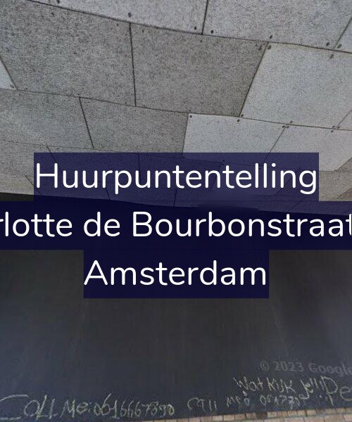 Foto gevel Huurpuntentelling voor Charlotte de Bourbonstraat 3-3, Amsterdam
