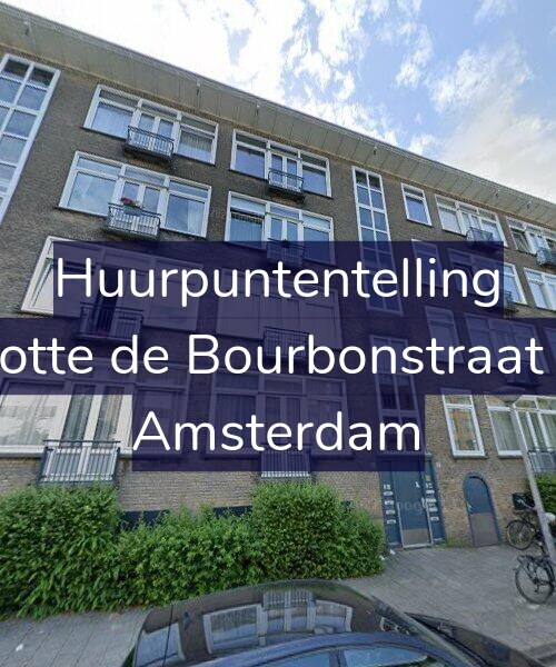 Foto gevel Huurpuntentelling voor Charlotte de Bourbonstraat 25-H, Amsterdam