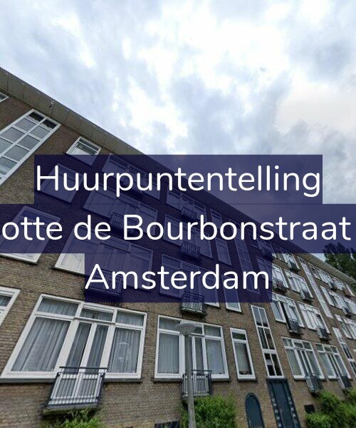 Foto gevel Huurpuntentelling voor Charlotte de Bourbonstraat 21-3, Amsterdam