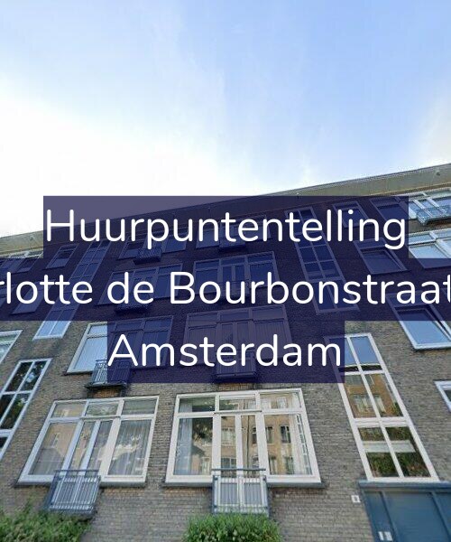 Foto gevel Huurpuntentelling voor Charlotte de Bourbonstraat 9-2, Amsterdam