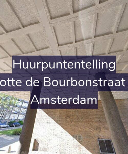 Foto gevel Huurpuntentelling voor Charlotte de Bourbonstraat 14-A, Amsterdam