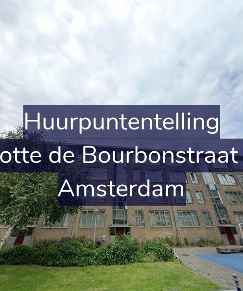 Foto gevel Huurpuntentelling voor Charlotte de Bourbonstraat 38-A, Amsterdam