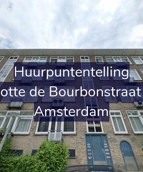 Foto gevel Huurpuntentelling voor Charlotte de Bourbonstraat 37-1, Amsterdam