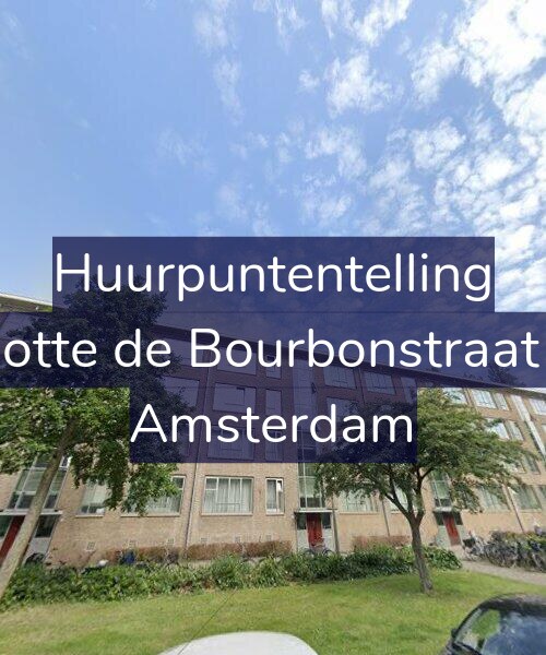 Foto gevel Huurpuntentelling voor Charlotte de Bourbonstraat 26-F, Amsterdam