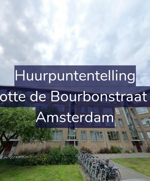 Foto gevel Huurpuntentelling voor Charlotte de Bourbonstraat 58-A, Amsterdam