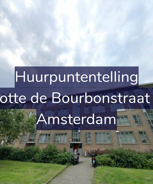 Foto gevel Huurpuntentelling voor Charlotte de Bourbonstraat 66-A, Amsterdam