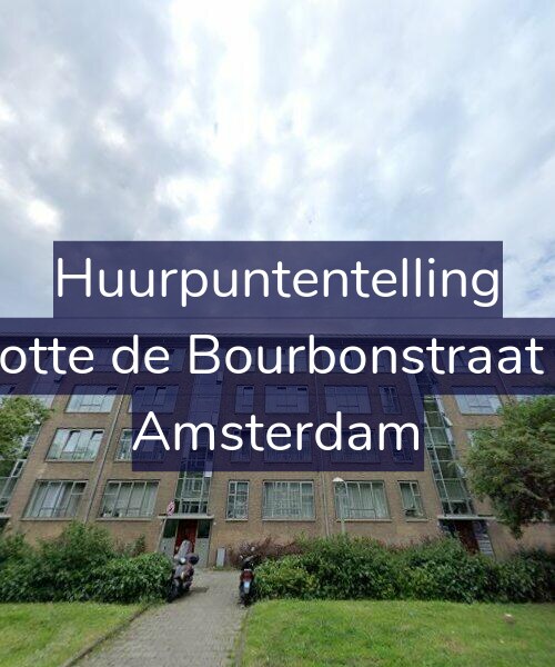 Foto gevel Huurpuntentelling voor Charlotte de Bourbonstraat 66-D, Amsterdam