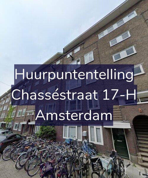 Foto gevel Huurpuntentelling voor Chasséstraat 17-H, Amsterdam