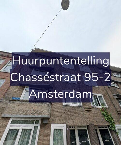 Foto gevel Huurpuntentelling voor Chasséstraat 95-2, Amsterdam