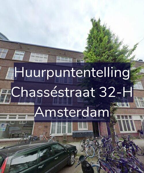 Foto gevel Huurpuntentelling voor Chasséstraat 32-H, Amsterdam