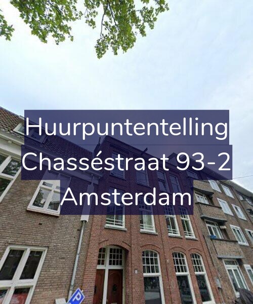 Foto gevel Huurpuntentelling voor Chasséstraat 93-2, Amsterdam