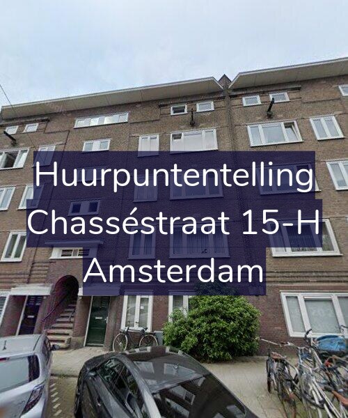 Foto gevel Huurpuntentelling voor Chasséstraat 15-H, Amsterdam