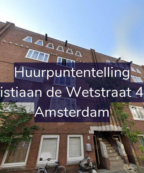 Foto gevel Huurpuntentelling voor Christiaan de Wetstraat 41-3, Amsterdam