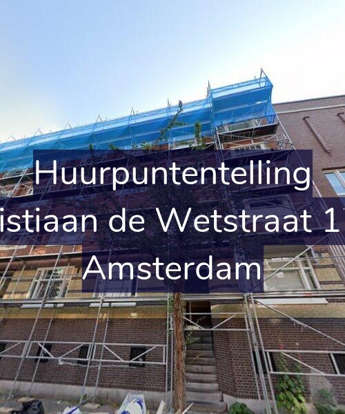 Foto gevel Huurpuntentelling voor Christiaan de Wetstraat 17-H, Amsterdam