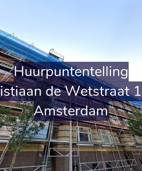 Foto gevel Huurpuntentelling voor Christiaan de Wetstraat 11-2, Amsterdam
