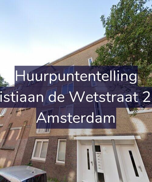 Foto gevel Huurpuntentelling voor Christiaan de Wetstraat 29-B, Amsterdam