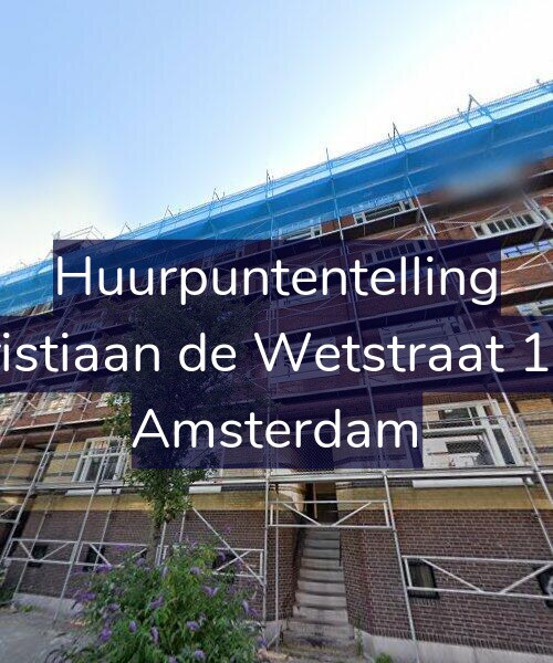 Foto gevel Huurpuntentelling voor Christiaan de Wetstraat 13-1, Amsterdam
