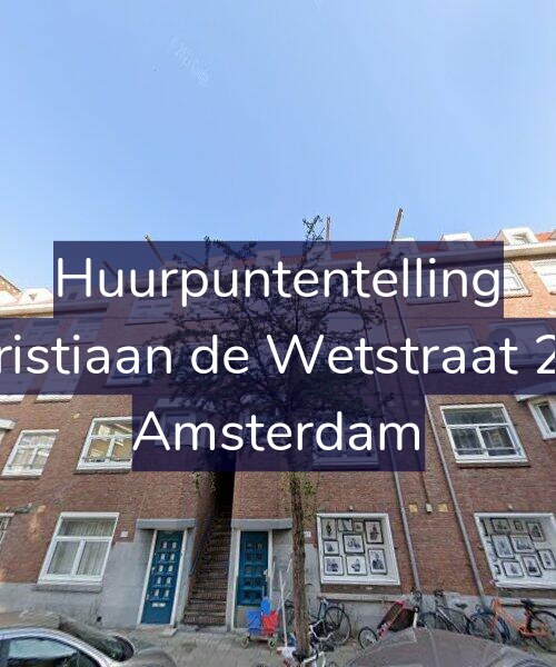Foto gevel Huurpuntentelling voor Christiaan de Wetstraat 200, Amsterdam