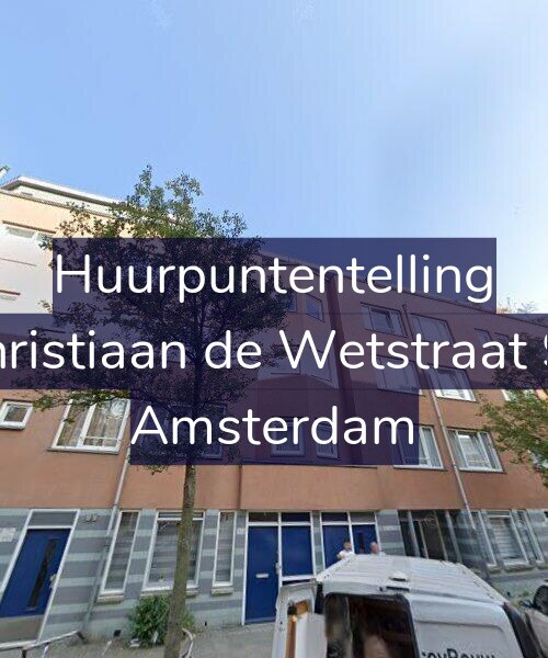 Foto gevel Huurpuntentelling voor Christiaan de Wetstraat 98, Amsterdam